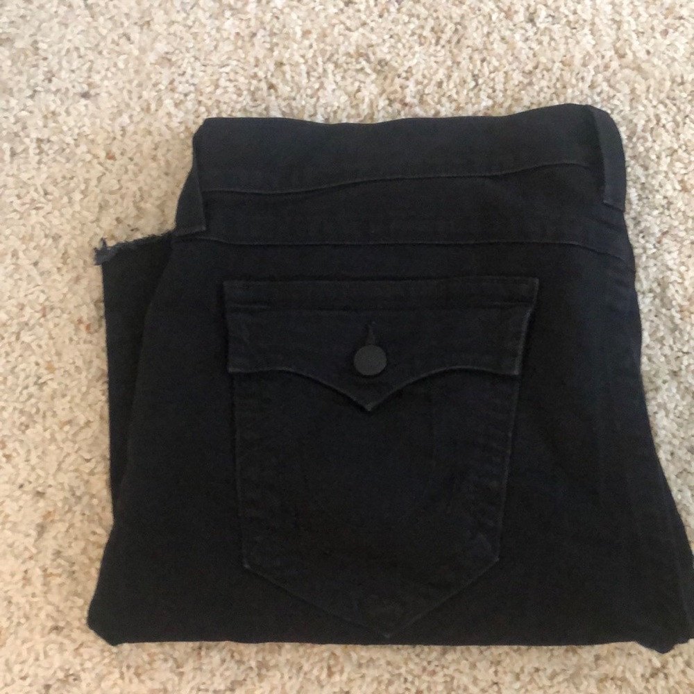 Men’s Black Denim Shorts